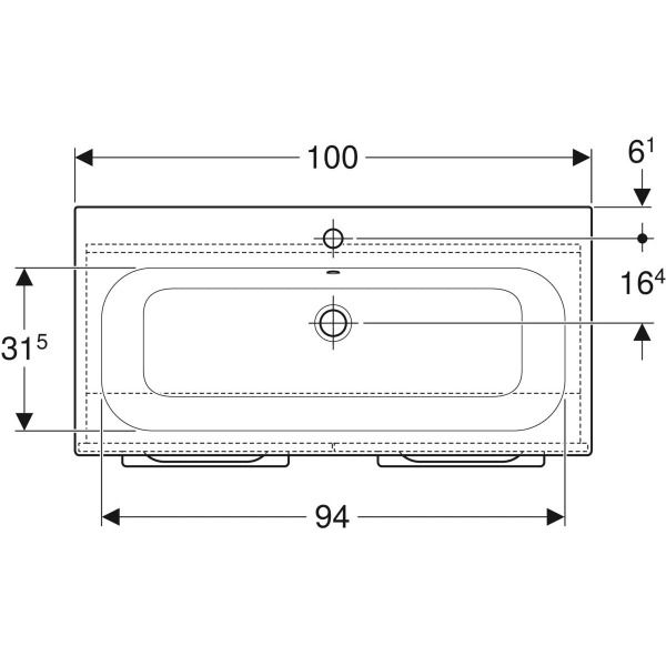 geberit rysunek techniczny