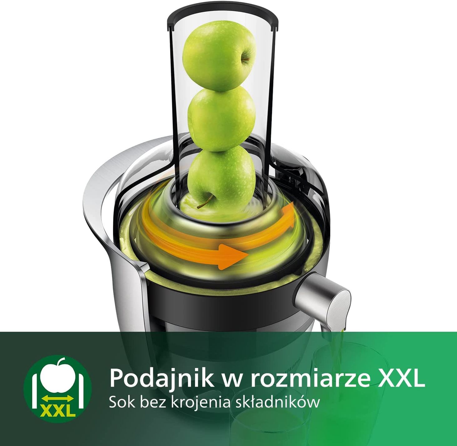 Sokowirówka Philips HR1921/20 1100 W srebrna - 3