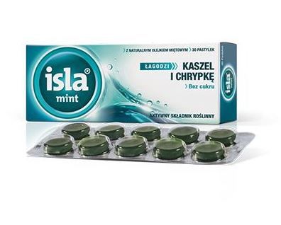 Isla Mint 30 pastylek do ssania