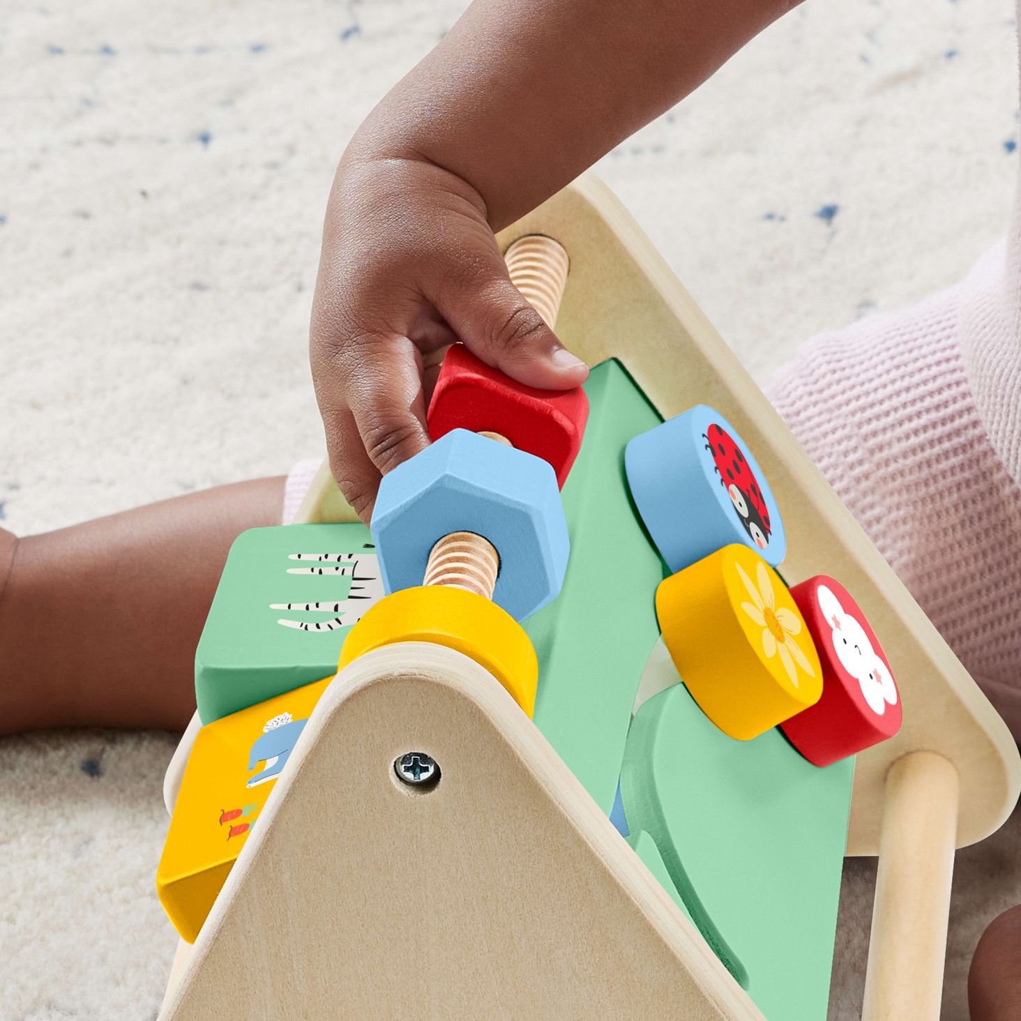 Fisher-Price Drewniana tablica Farma „A kuku” 3