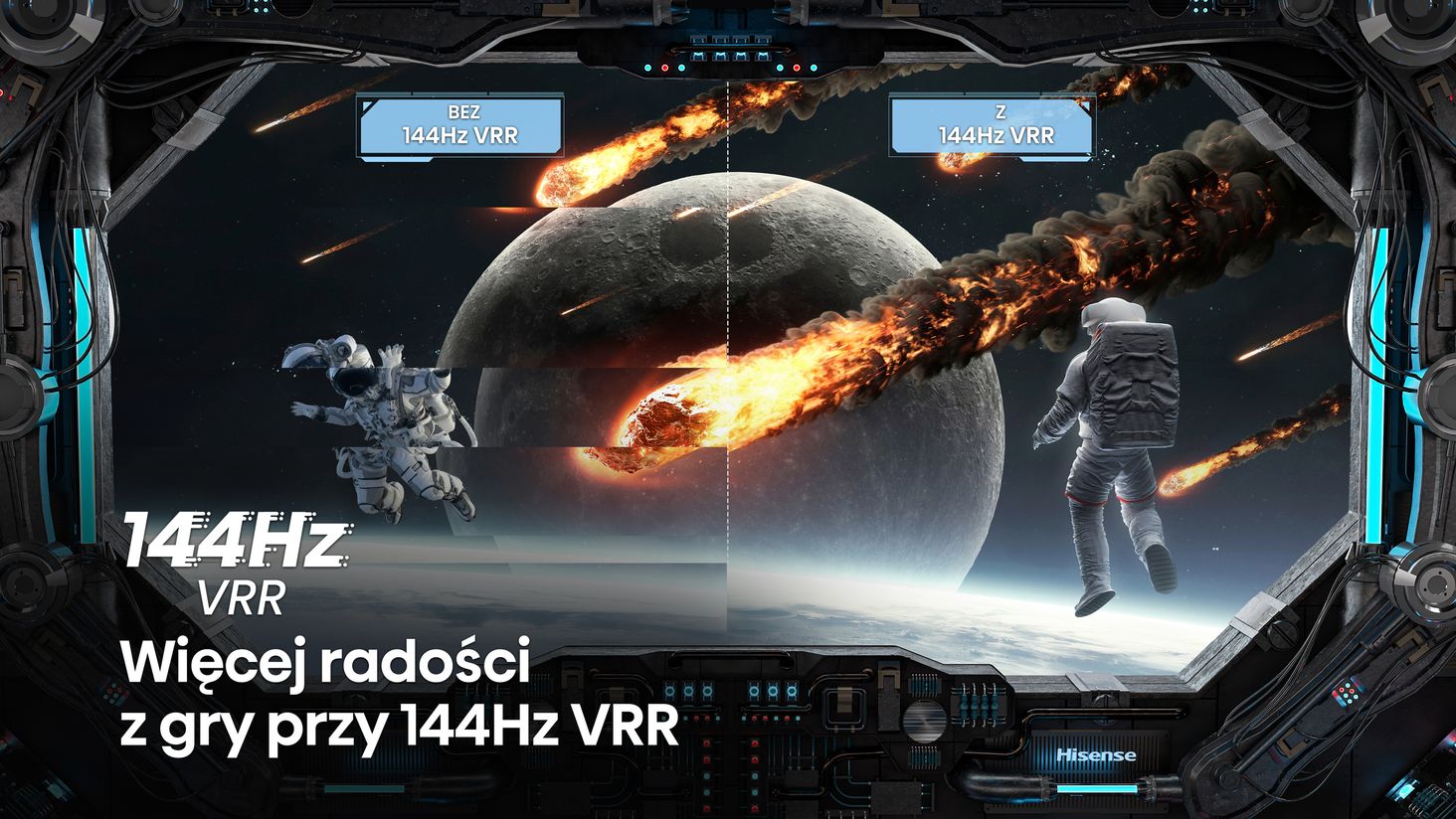 Hisense 144Hz-VRR
