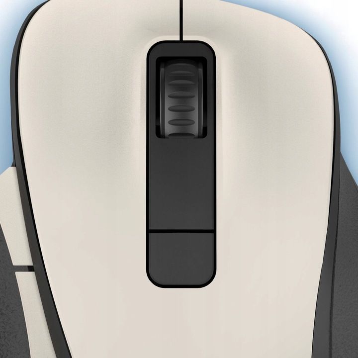 Hama MW-500 Recharge kremowy ergonomiczny kształt