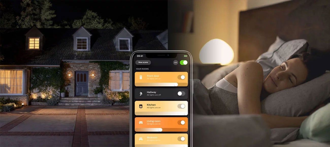 Philips Hue White Lampa Play biała mostek - 4
