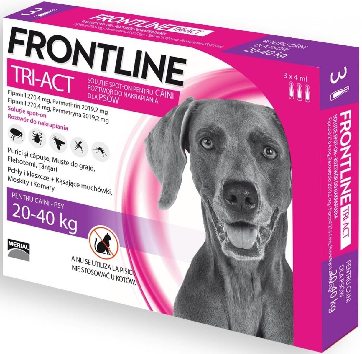 Frontline Tri-Act Spot-On L 3X4Ml