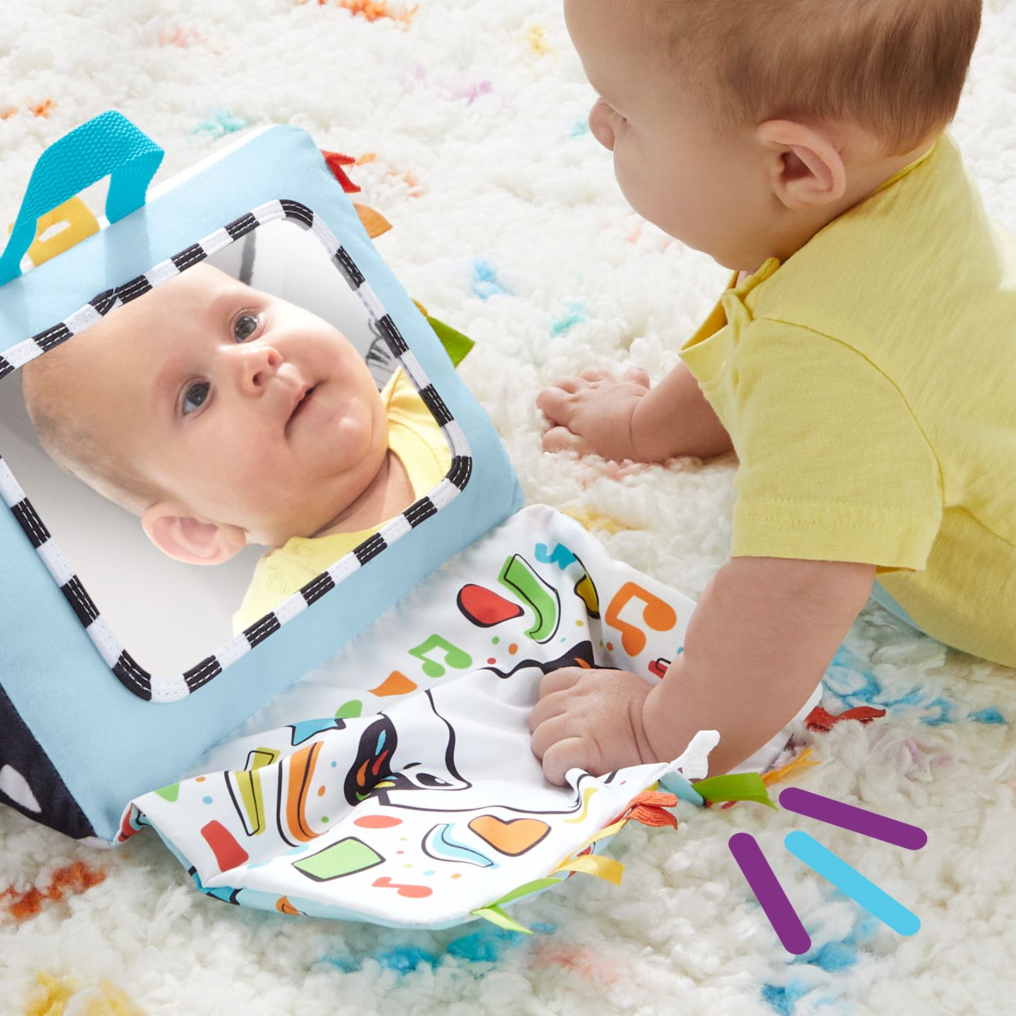 Fisher-Price Miękkie pianinko „Baw się i kop” 9