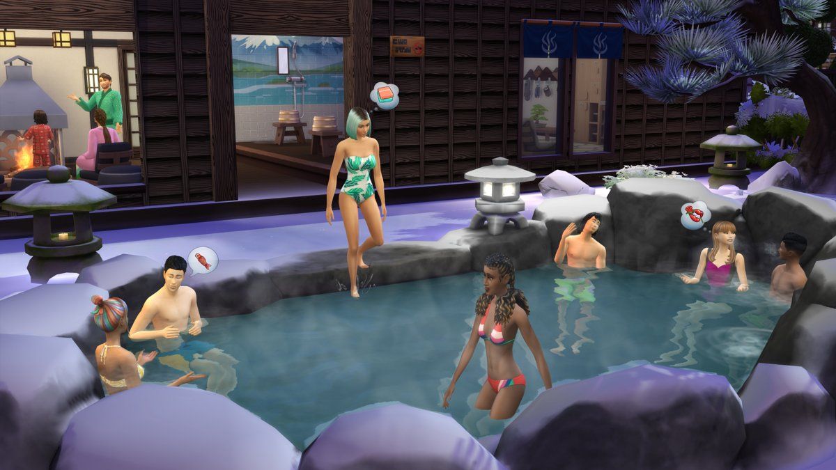 The Sims 4 Śnieżna eskapada