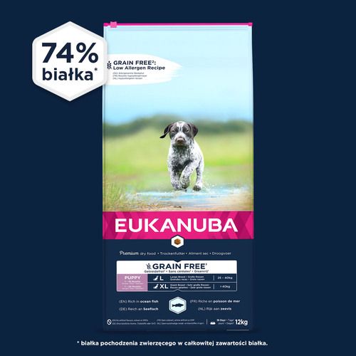 Eukanuba Grain Free Ryby oceaniczne 12kg