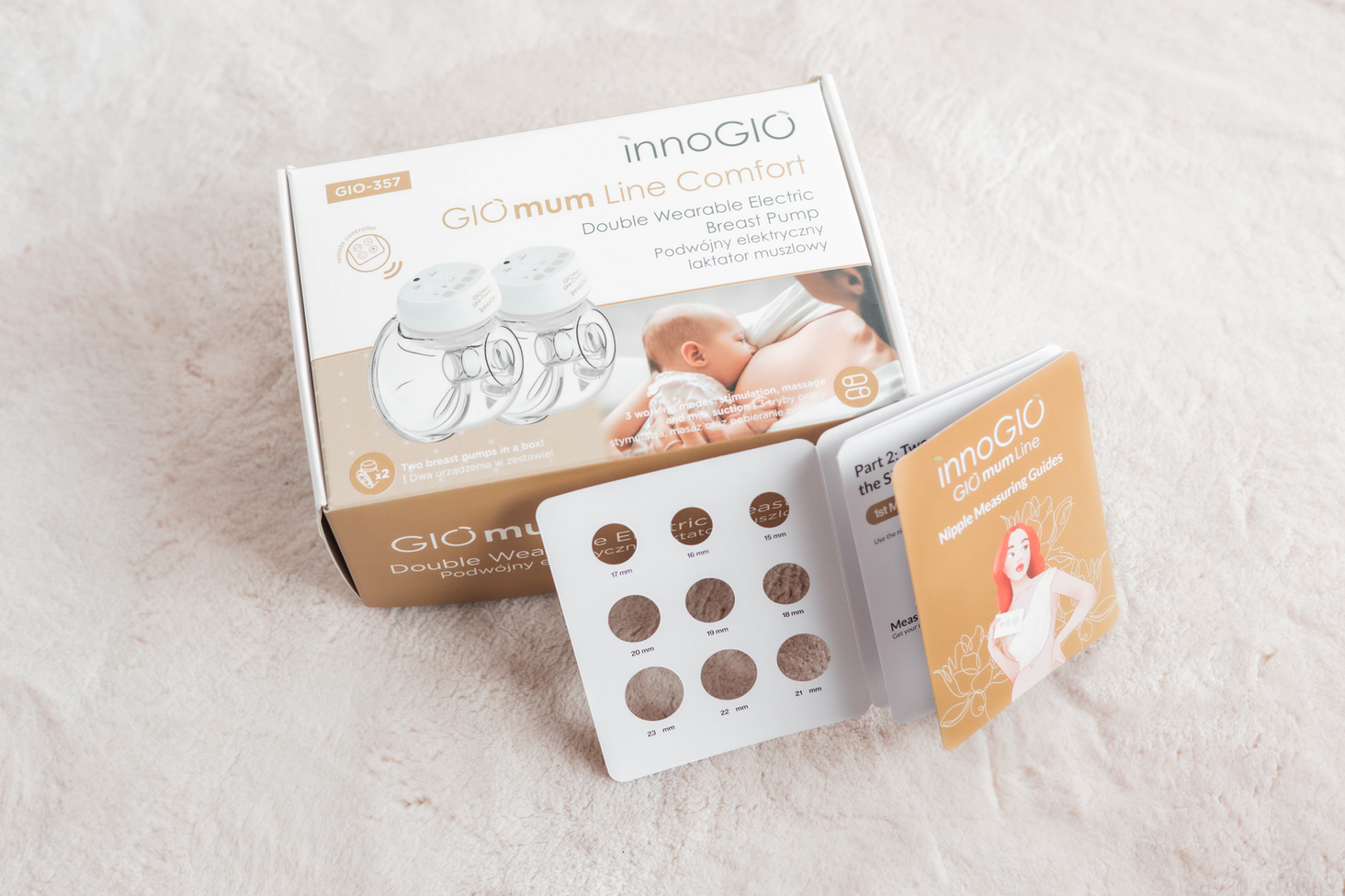 InnoGIO Podwójny Laktator Giomum Line Comfort Gio-357I - 6