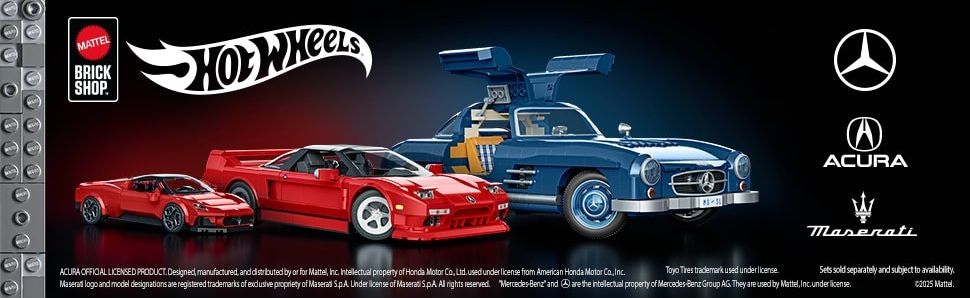 Mattel Brick Shop Klocki Hot Wheels Elite Series 3