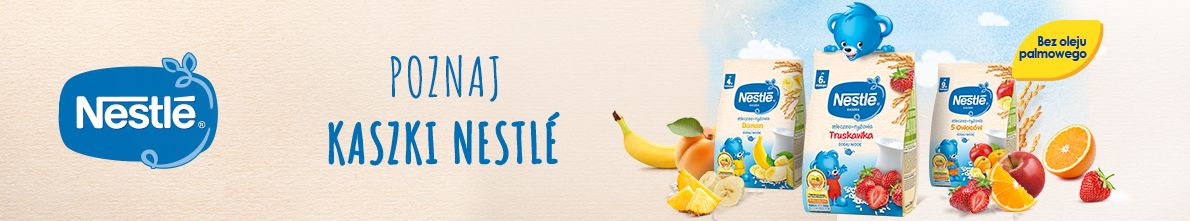 banner kaszki mleczno-ryżowe