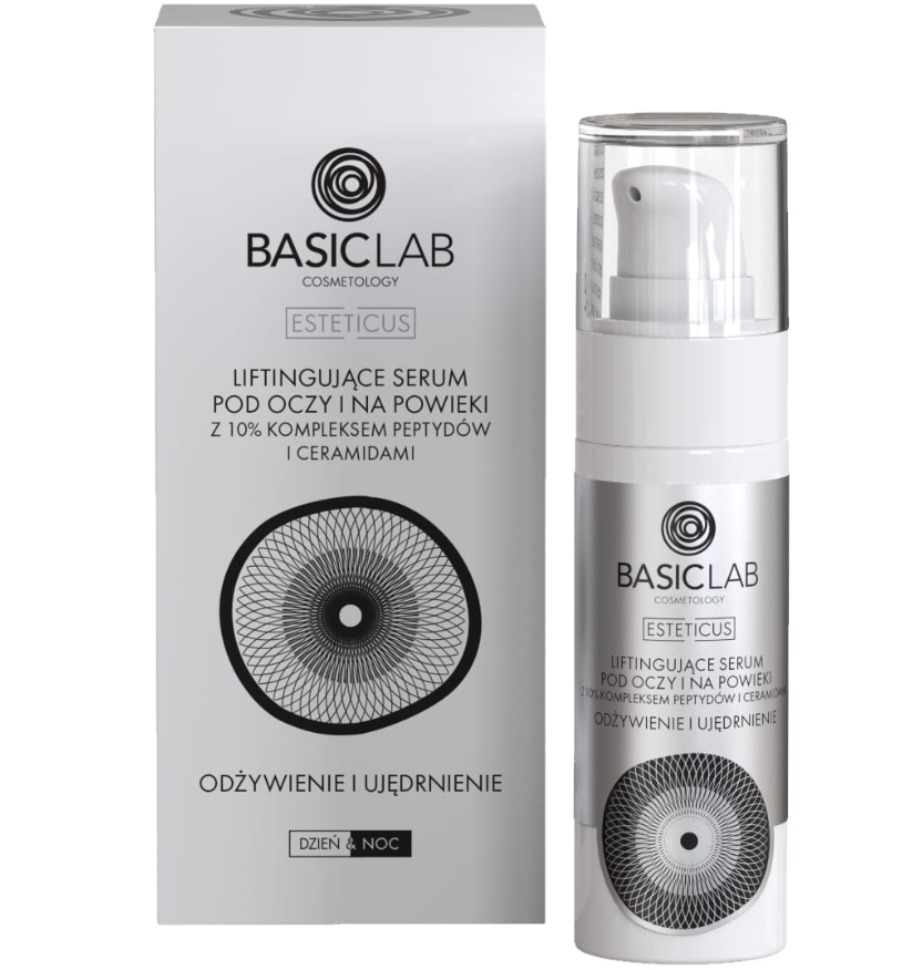 Basiclab Peptydowe Serum Pod Oczy Ujędrniające 30Ml