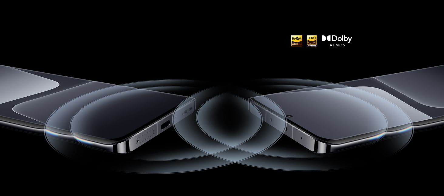 Xiaomi 13 Pro 5G Podwójne głośniki stereo Dolby Atmos