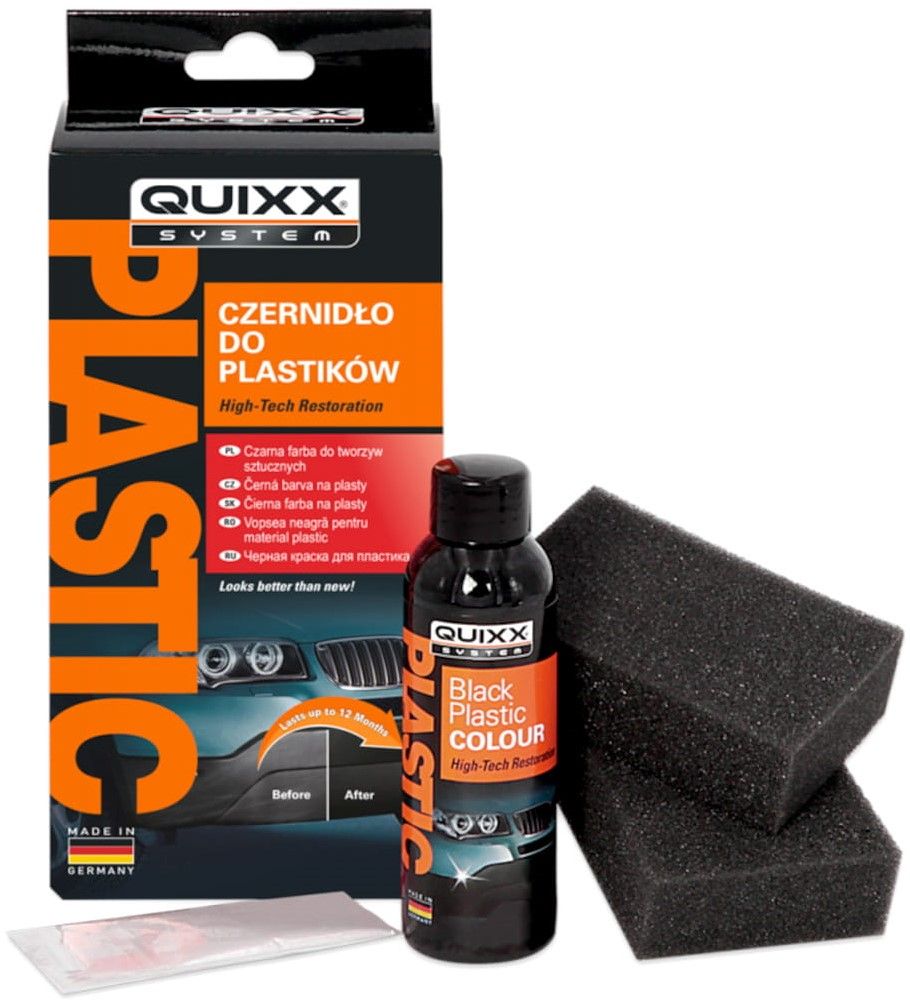 Quixx Pax Zestaw Do Renowacji Plastików Czernidło - 1