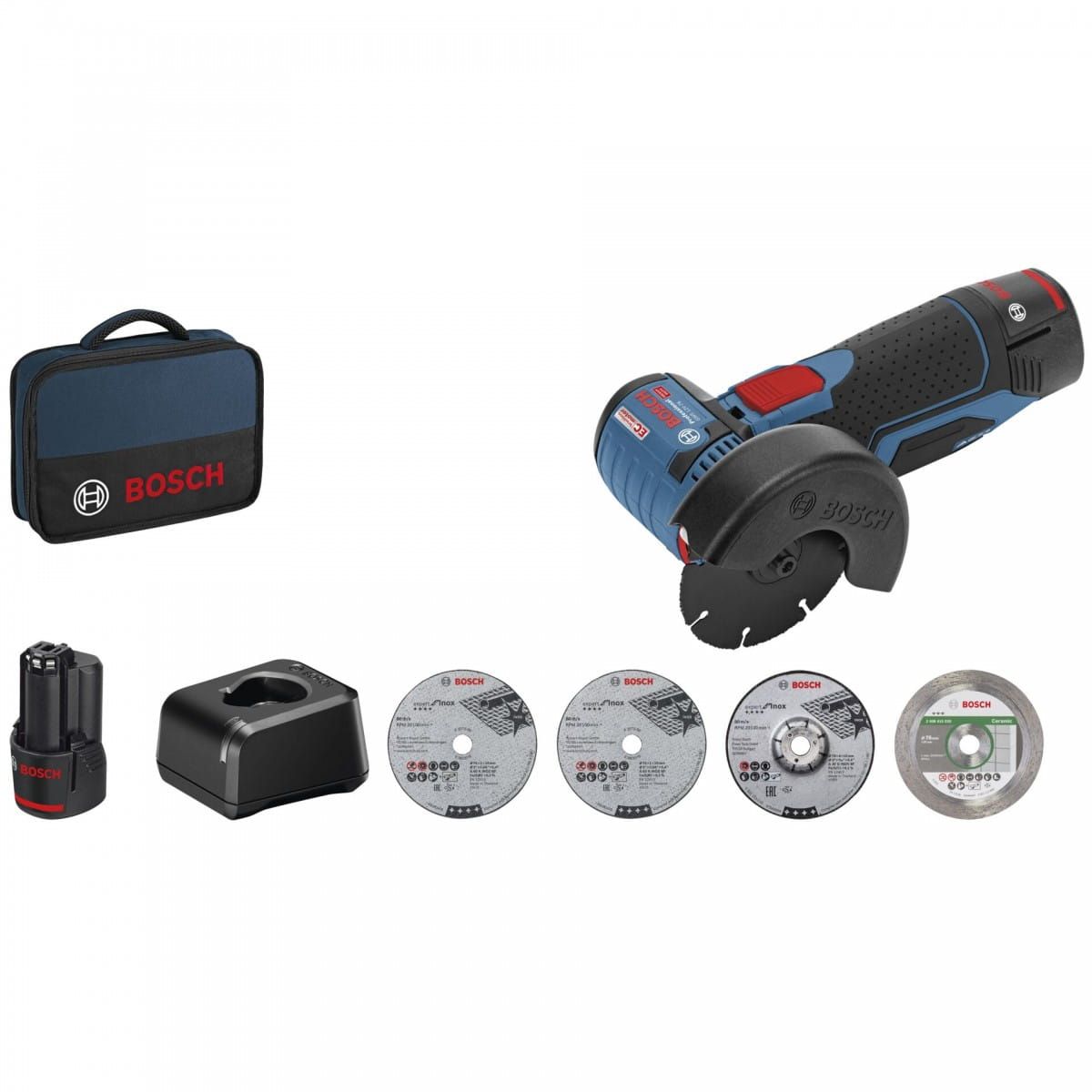 Bosch GWS 12V-76 Professional 06019F200C