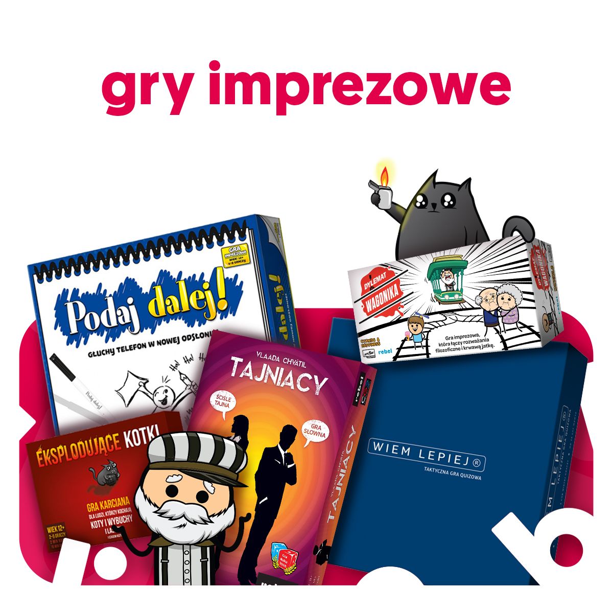 Gry imprezowe baner