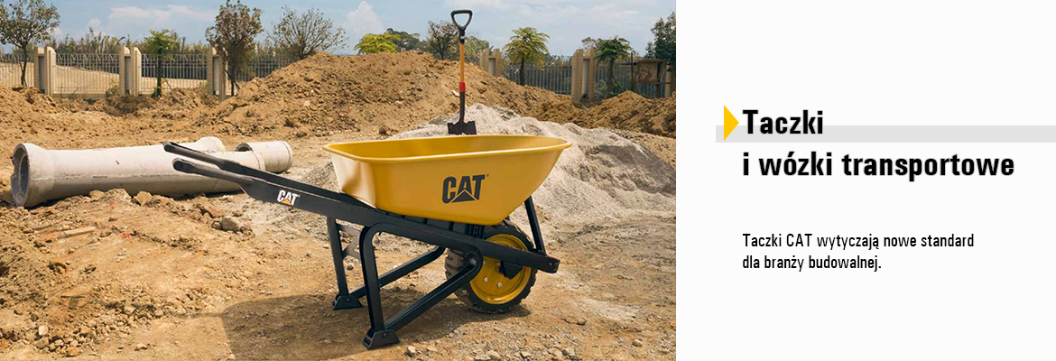 CAT taczka ogrodowa budowlana K-Series K22-000 - 2