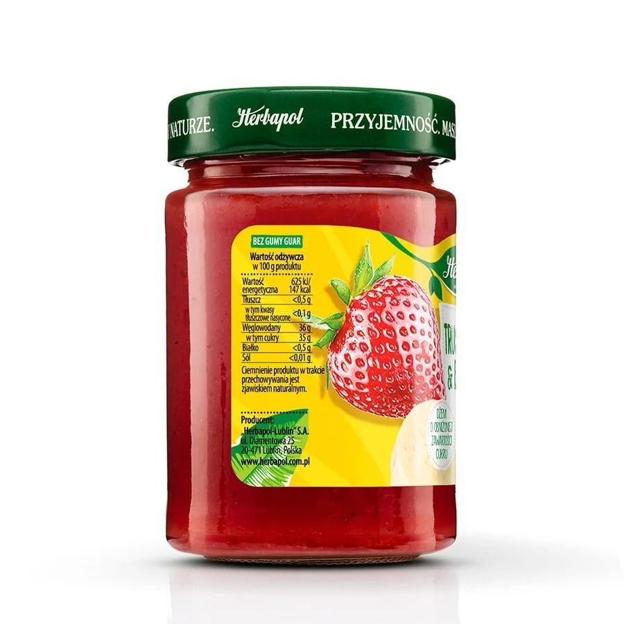 Herbapol Dżem truskawka i banan 2
