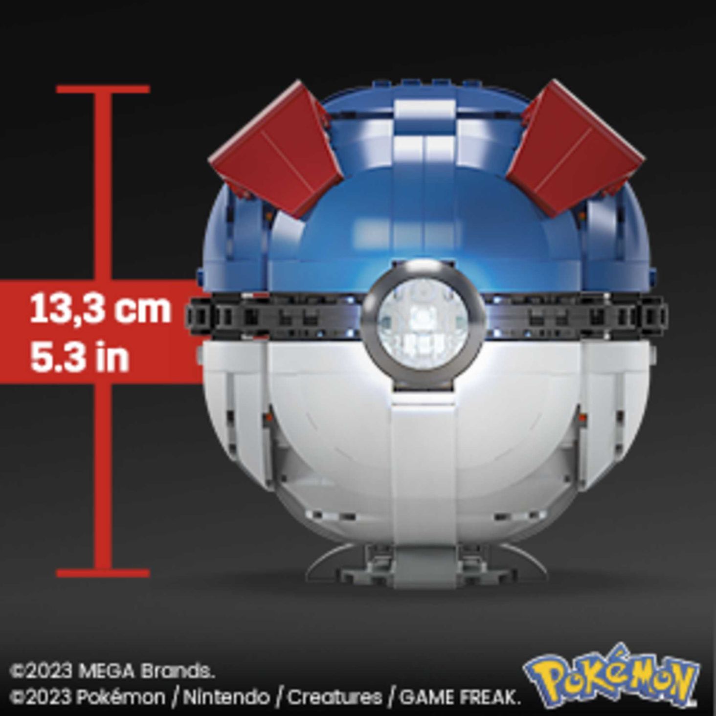 MEGA Pokémon Duży GreatBall 3