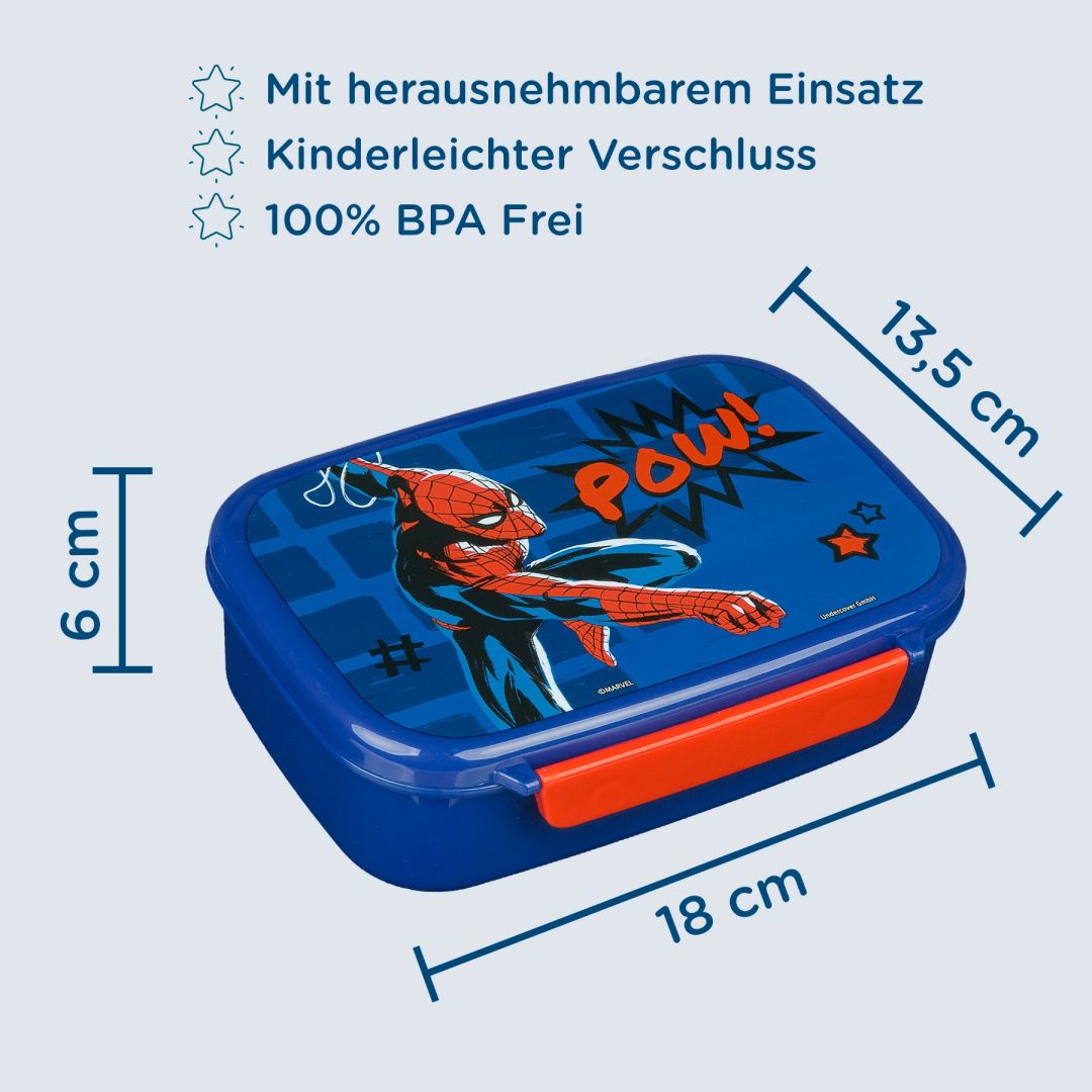 Śniadaniówka SPIDERMAN lunch box UNDERCOVER SPAN9903 Ceny i opinie