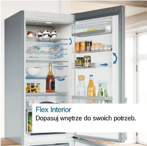 chłodziarka serie 6 KGN39AIAU Flex Interior