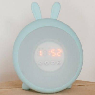 Rabbit&Friends Lampka Budzik Króliczek Zielony