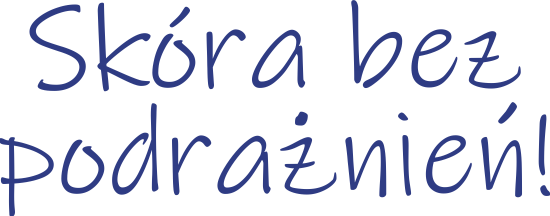 skóra bez podrażnień