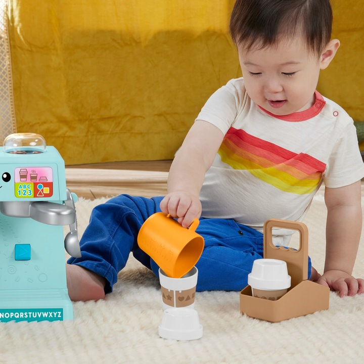 Fisher-Price „Ucz się i śmiej!” Edukacyjny ekspres do kawy 3
