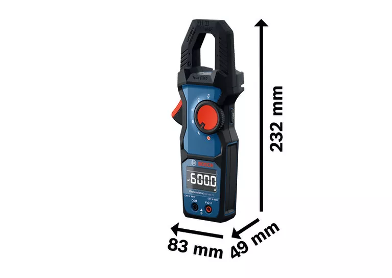 Bosch GMC 600-15 Professional wymiary