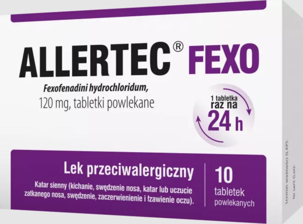 Allertec fexo 10 tabl.