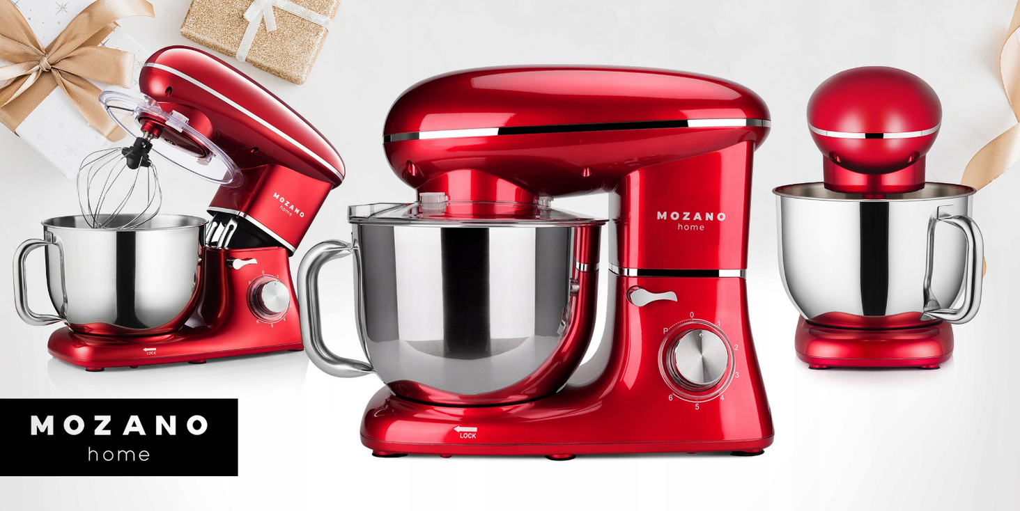 Mozano Kitchen Assistent 1400W Czerwony