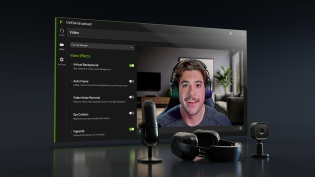 Aplikacja NVIDIA Broadca
