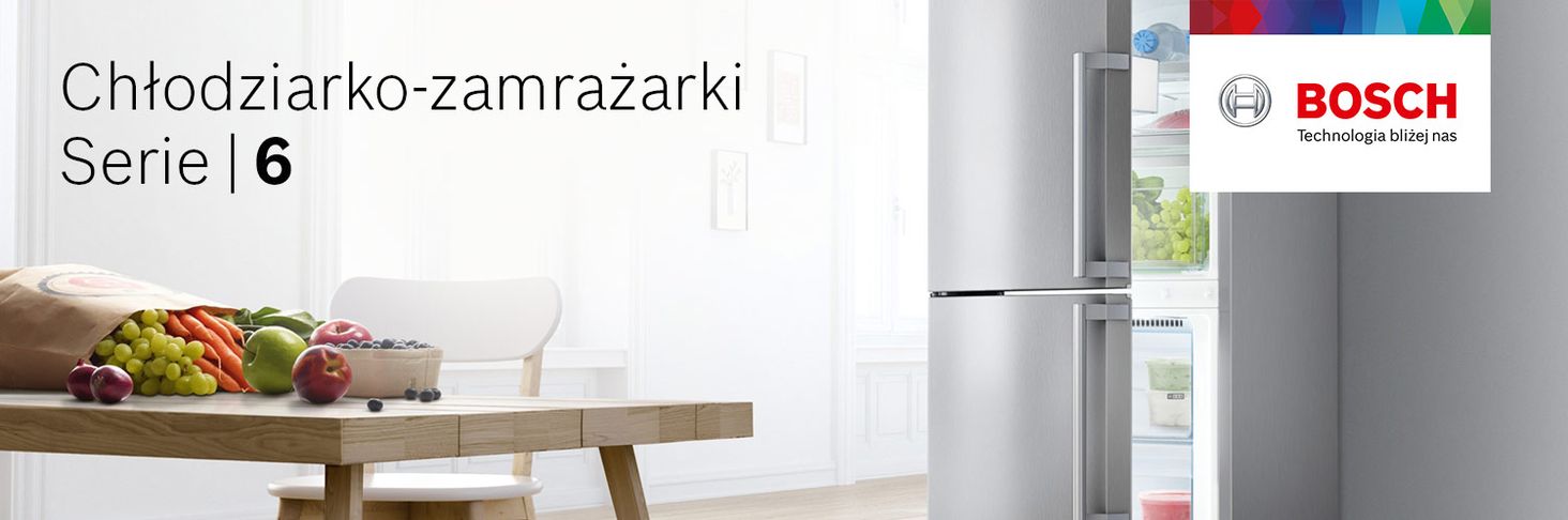 Bosch chłodziarki serie 6 banner