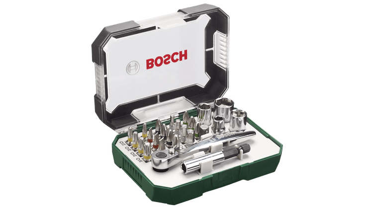 Bosch Zestaw bitów do wkrętarek z grzechotką - 1