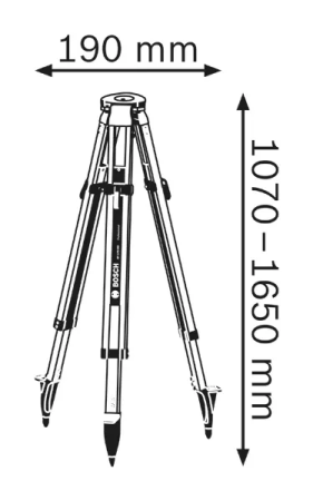 Bosch BT 170 HD Professional wymiary