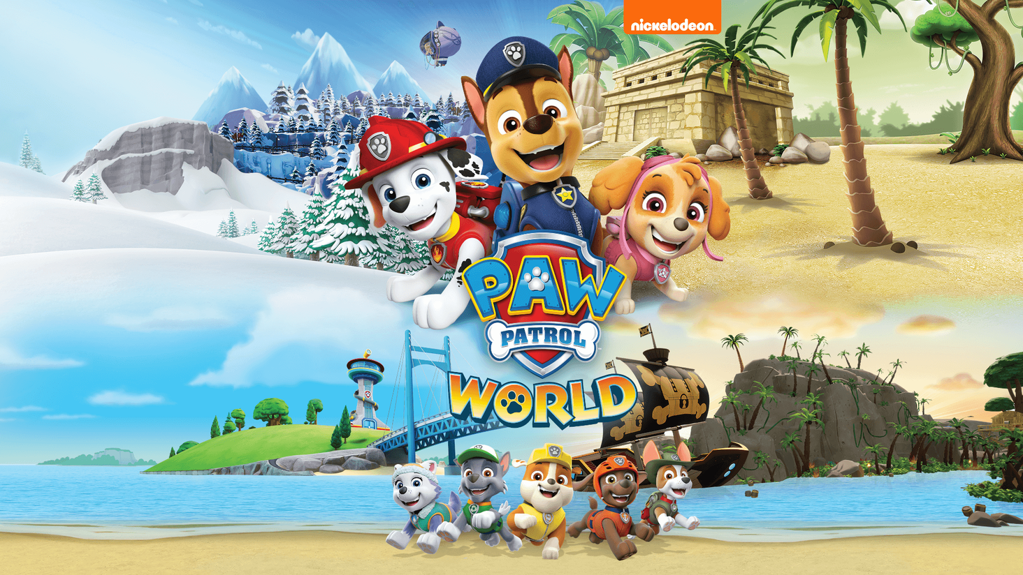 Paw Patrol World logo 1