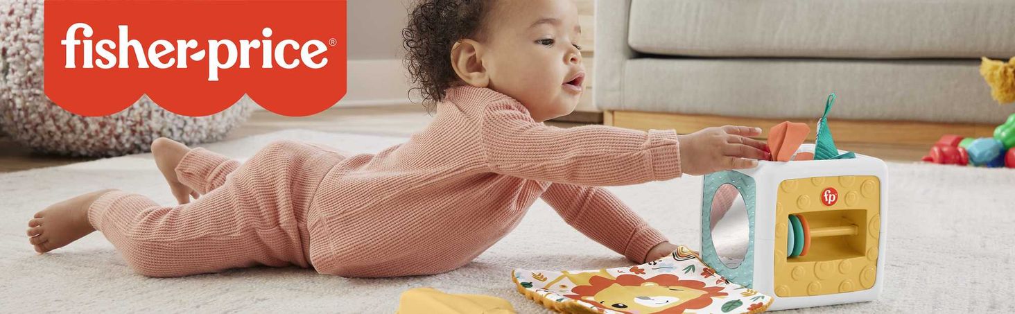 Fisher-Price Kostka sensoryczna Pudełko chusteczek