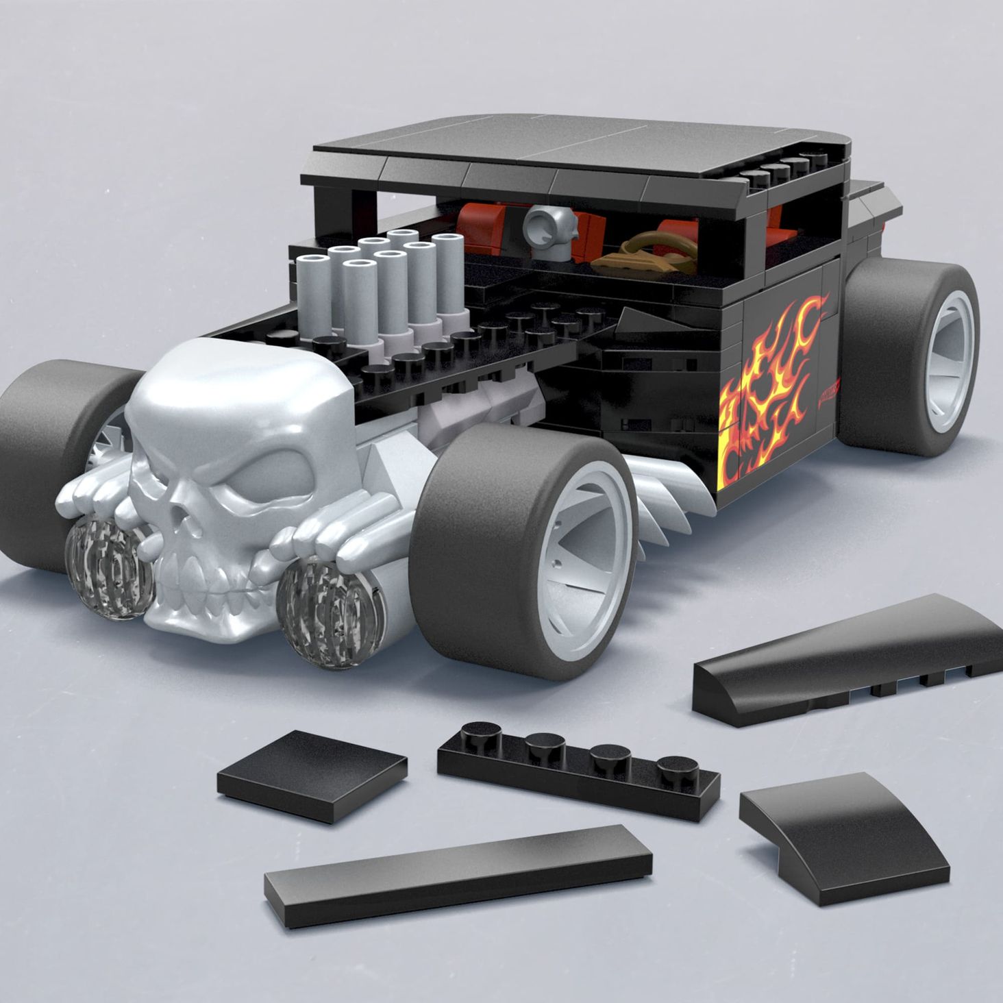 MEGA Hot Wheels Bone Shaker 7