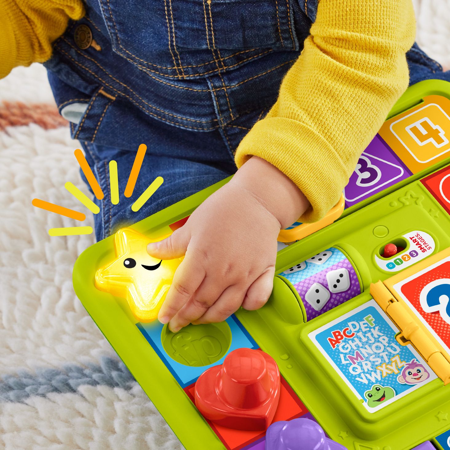 Fisher-Price Naciśnij podświetlaną gwiazdkę i zacznij zabawę