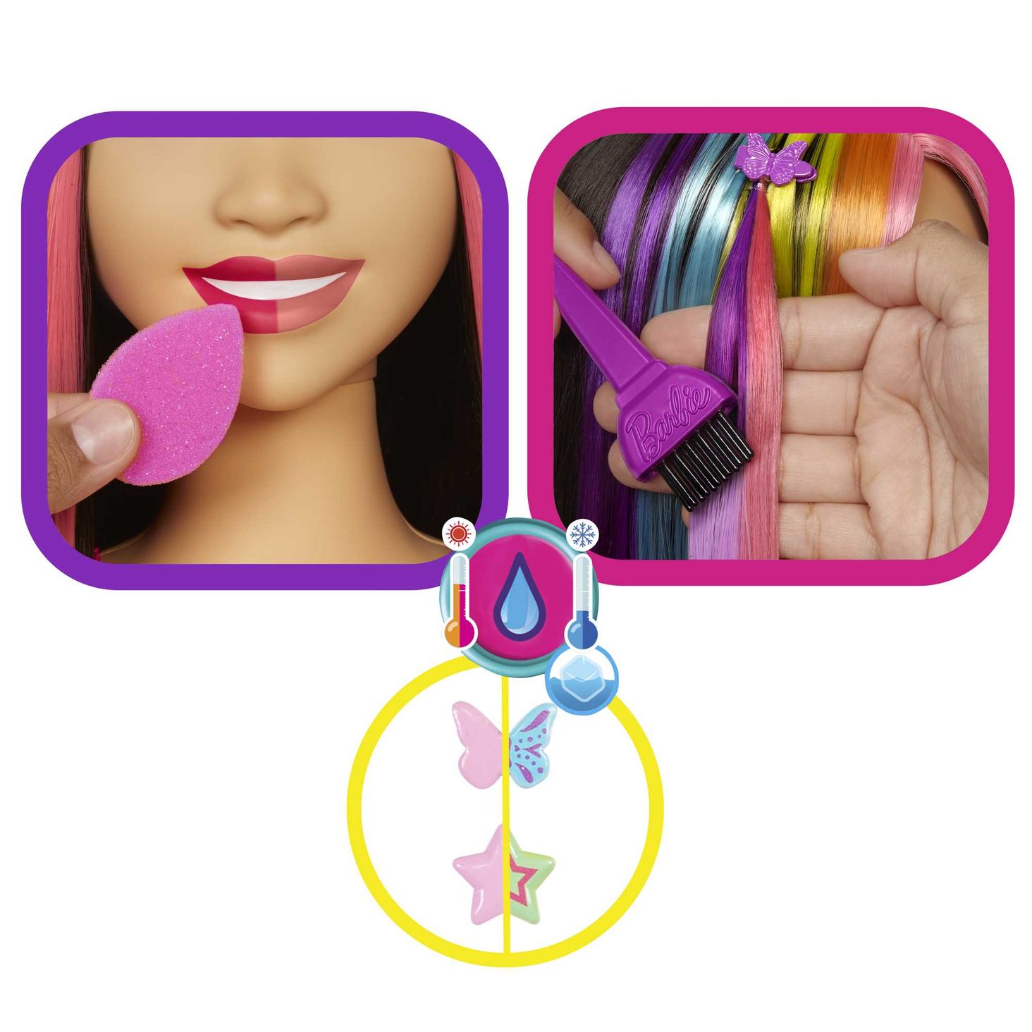 Barbie® Totally Hair™ Głowa do stylizacji 3