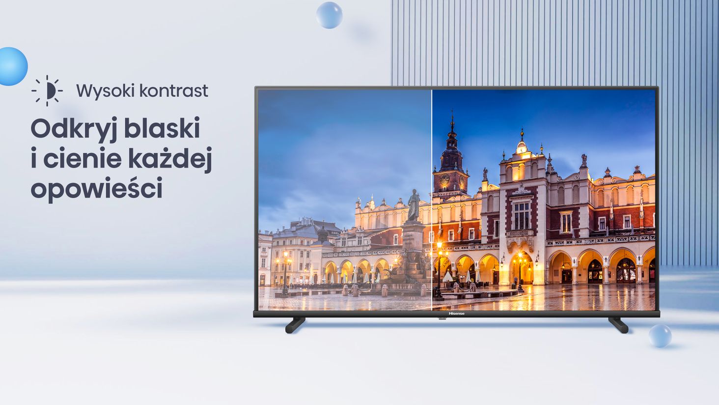 Hisense 3.High-Contrast