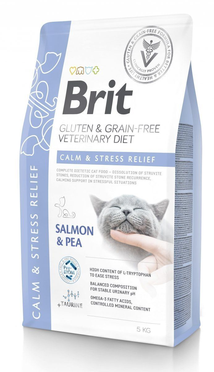 Brit VD Cat Gluten & Grain free Calm & Stress Relief 5kg