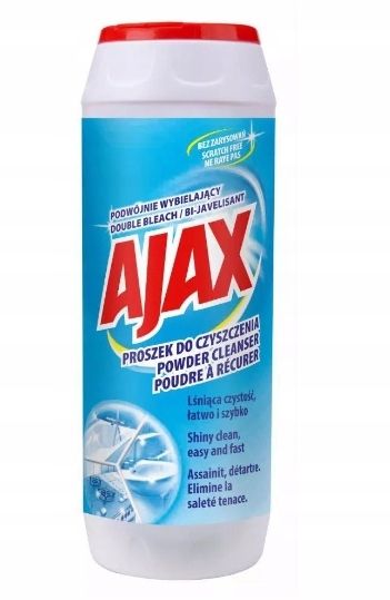 Ajax proszek czyszczący podwójnie wybielający 450g
