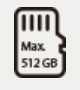 Ikona pbługa kart microsd