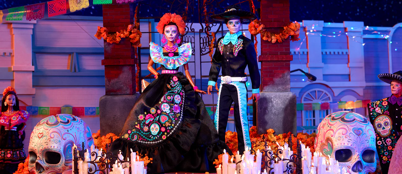Barbie Dia de Muertos Kolekcjonerska lalka modowa Barbie