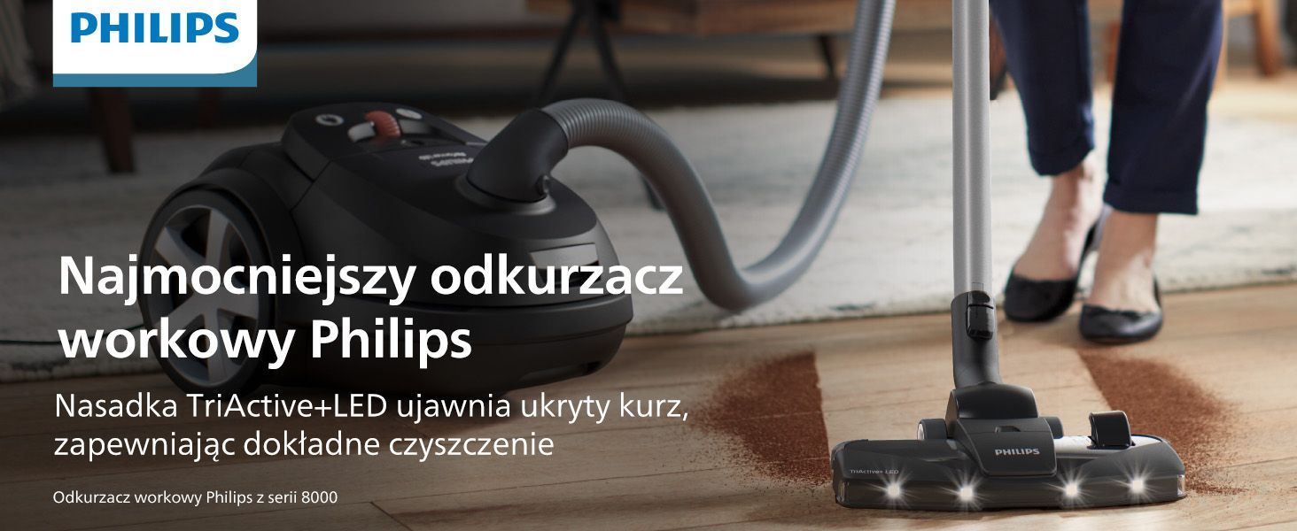 Odkurzacz podłogowy Philips Series 8000 XD8122/10 - 1