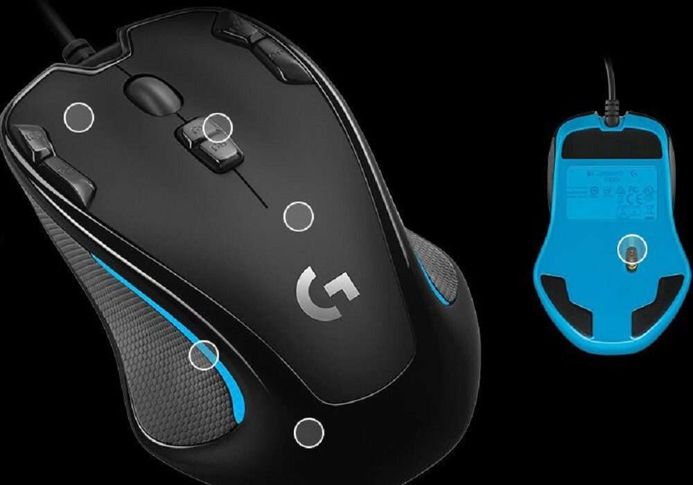 Logitech G300S Gaming Mouse - 3