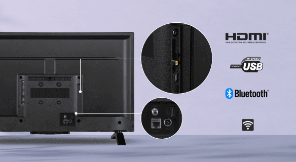 Toshiba 32LV3E63DG - Duża liczba złączy