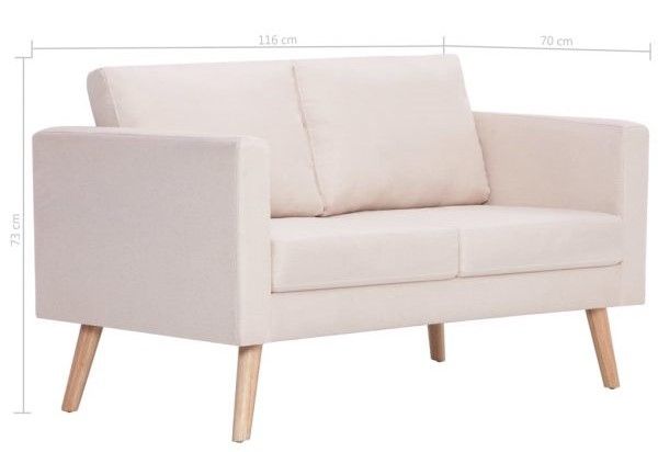 Vidaxl 2 Osobowa Sofa