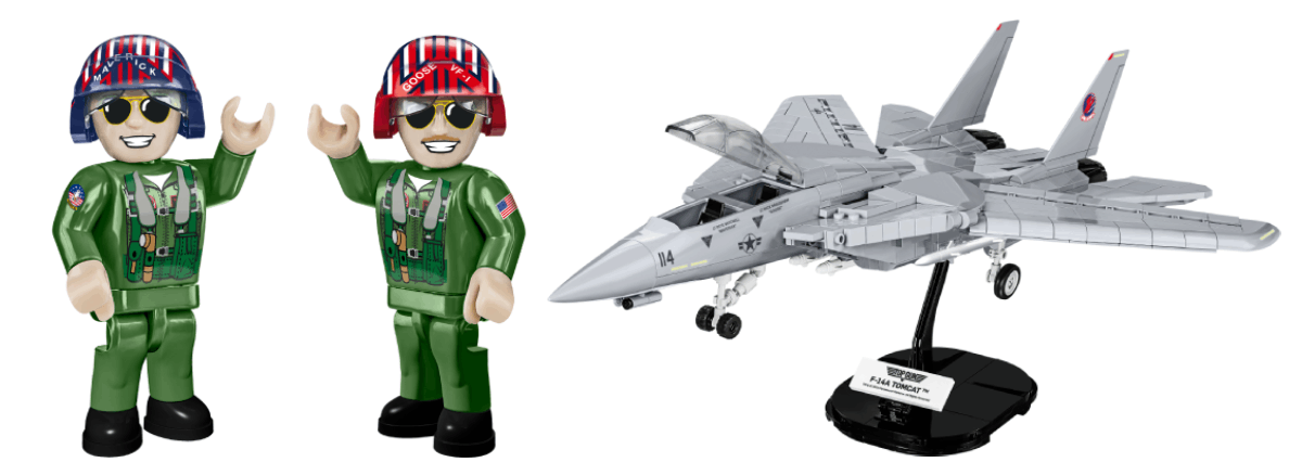COBI F-14A Tomcat figurki
