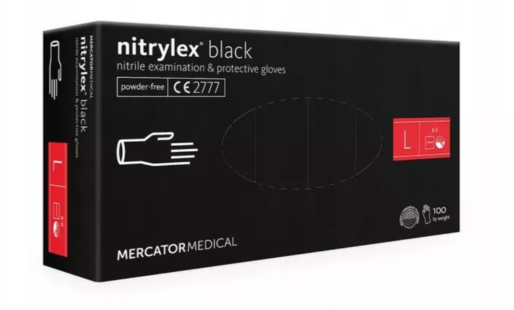 MERCATOR MEDICAL RĘKAWICE NITRYLOWE